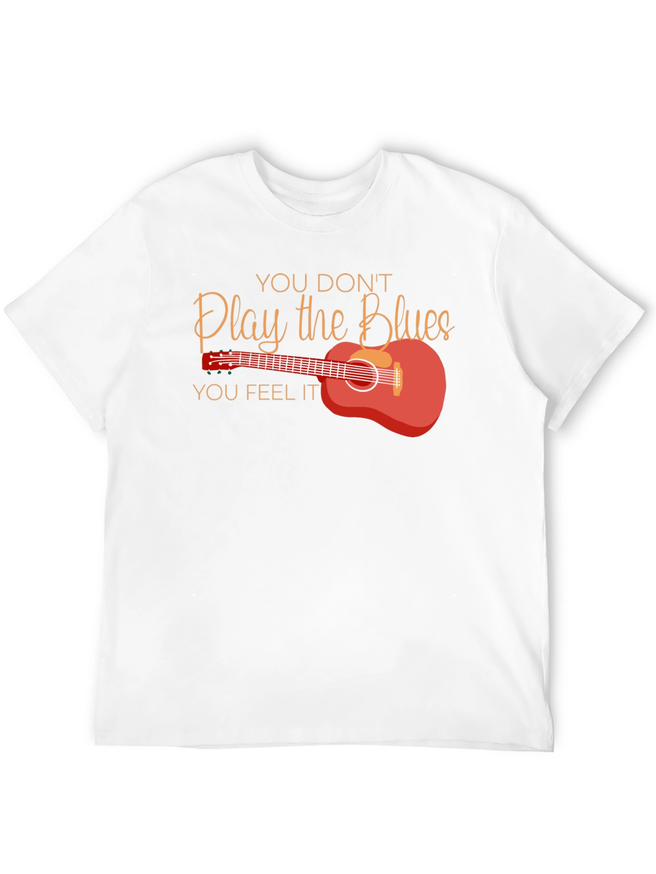 Blues Music Guitar T-Shirt