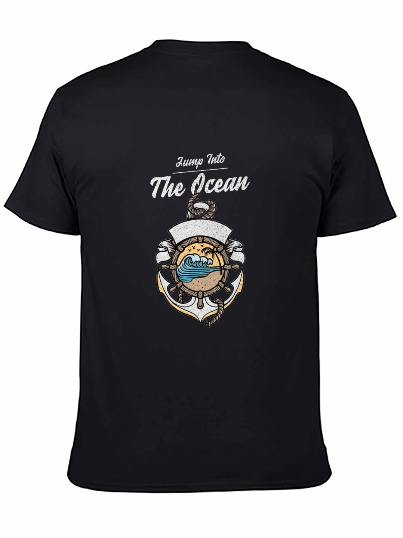 Jump Into The Ocean Graphic Tee