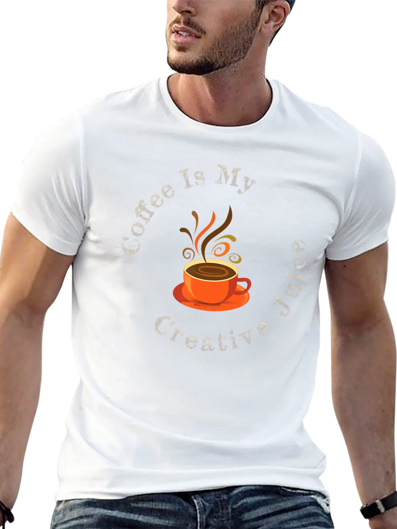 Coffee is My Creative Juice Graphic Tee