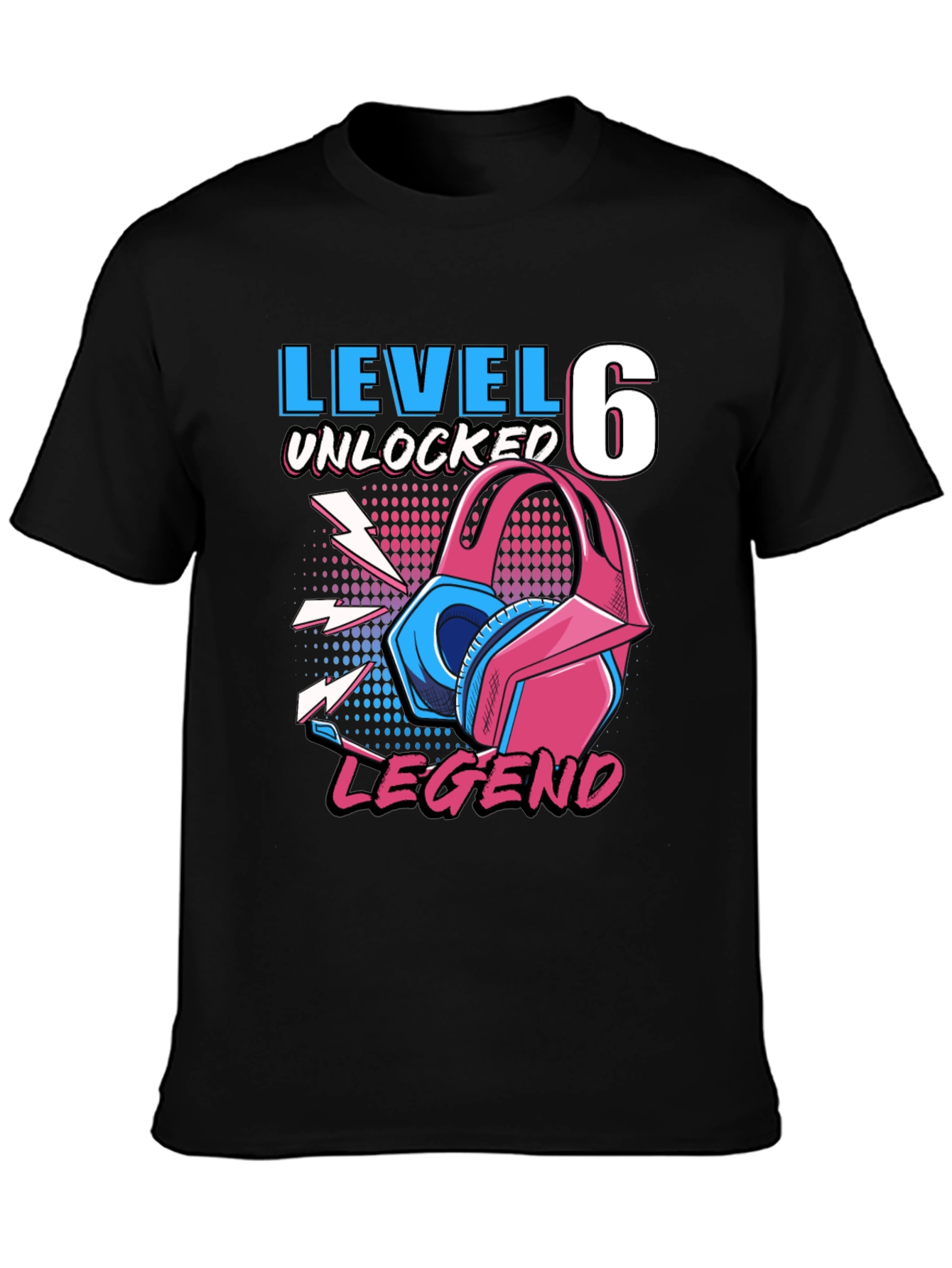 Level 6 Unlocked Legend Gamer T-Shirt