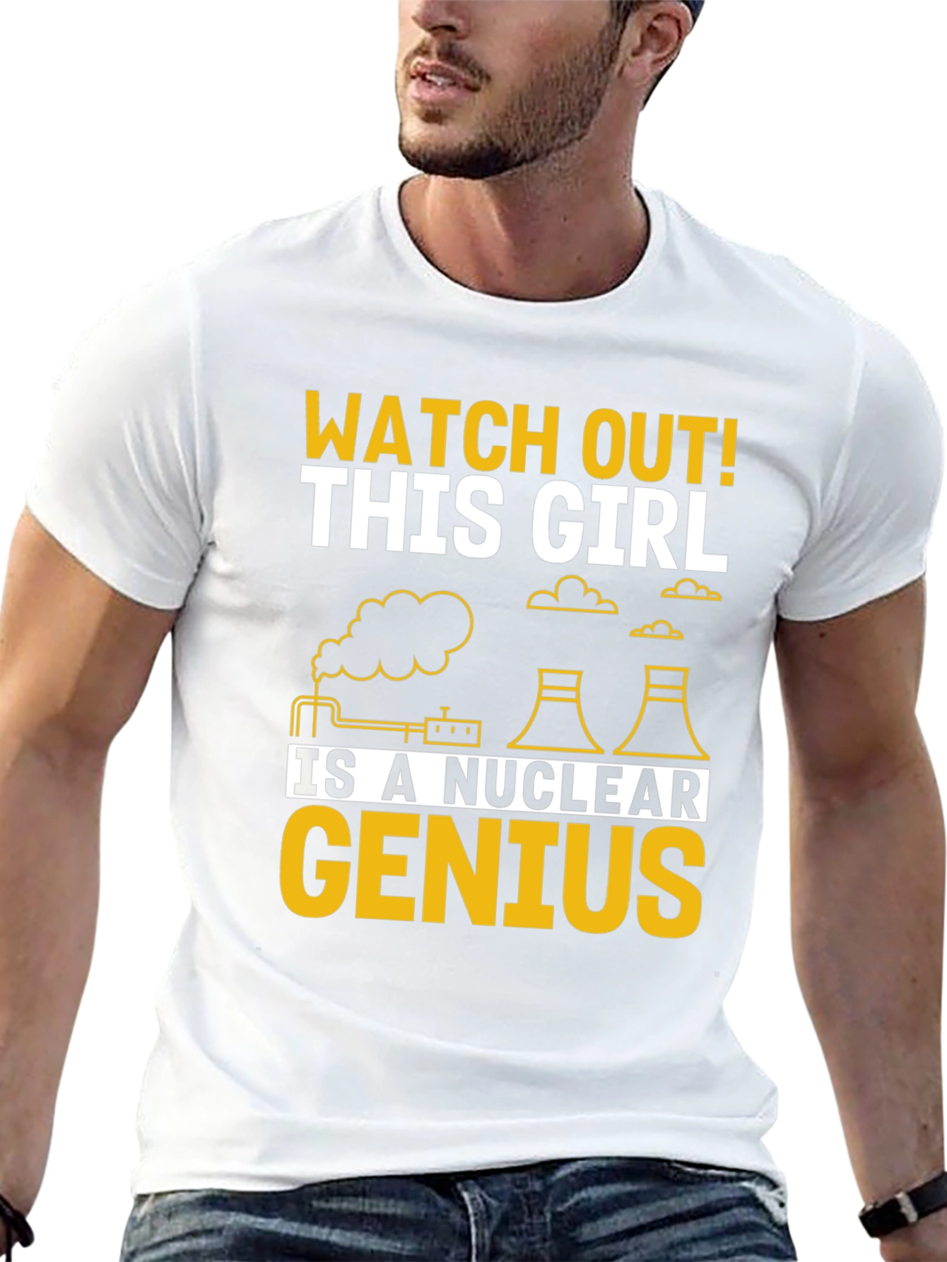 Nuclear Genius T-Shirt - Funny Science Tee