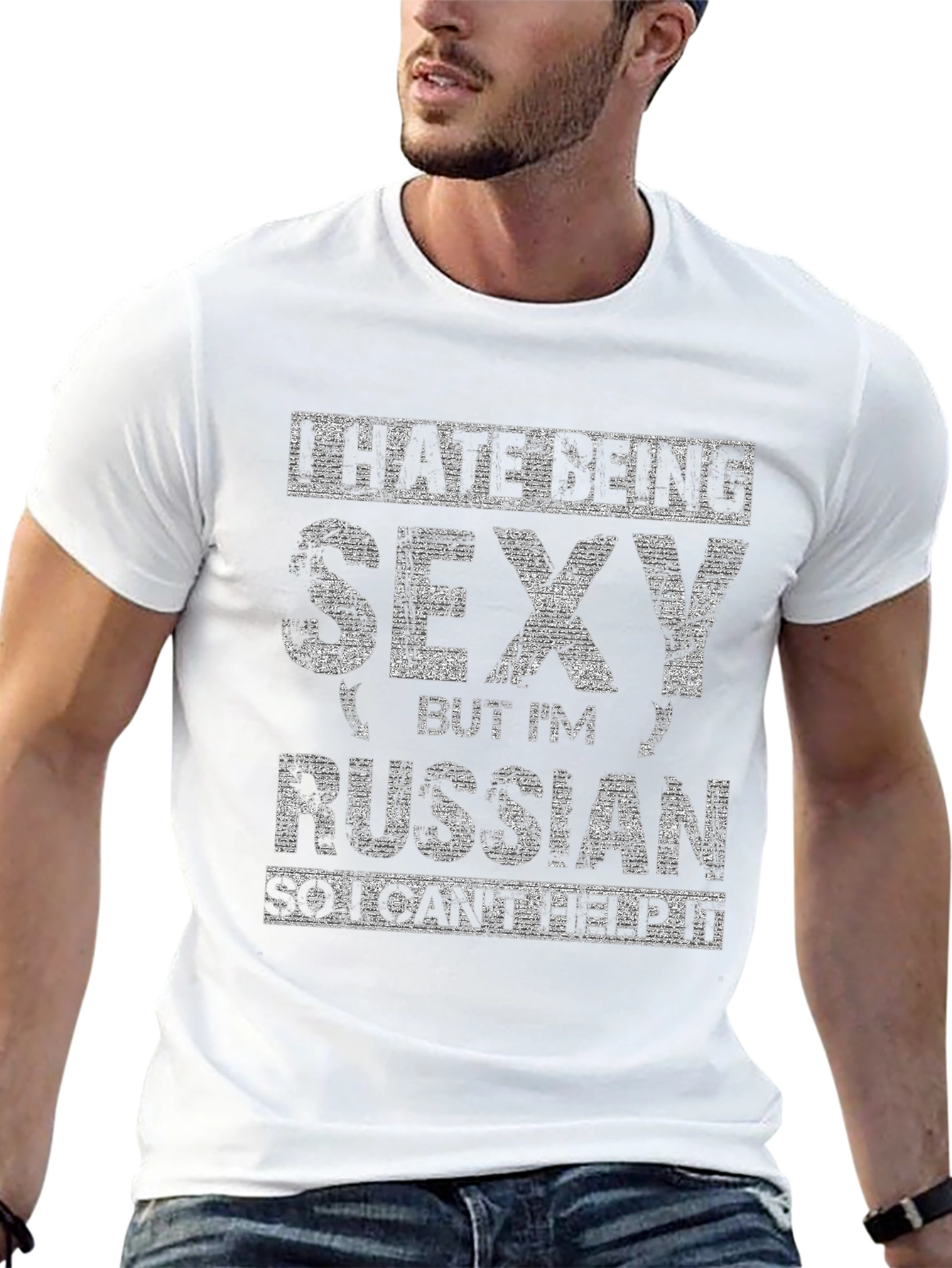 Funny Russian Sexy Humor Graphic Tee T-Shirt