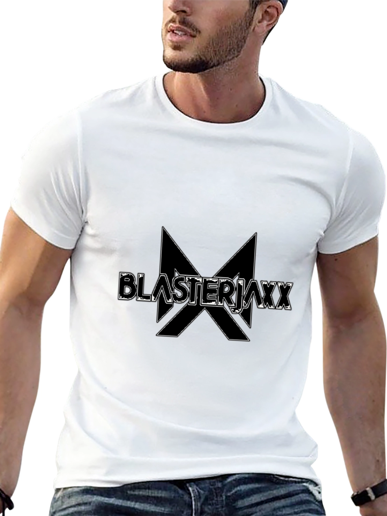 Blasterjaxx Black Graphic Tee