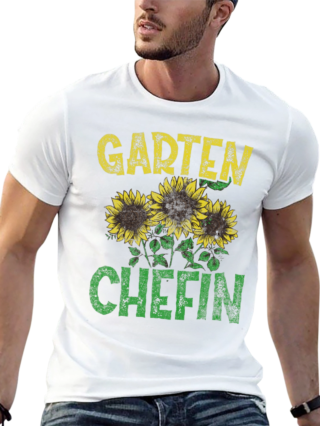 Garten Chefin Sunflower Graphic T-Shirt