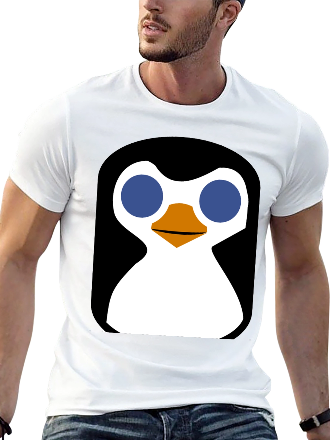 Penguin Graphic Tee - Casual Comfort
