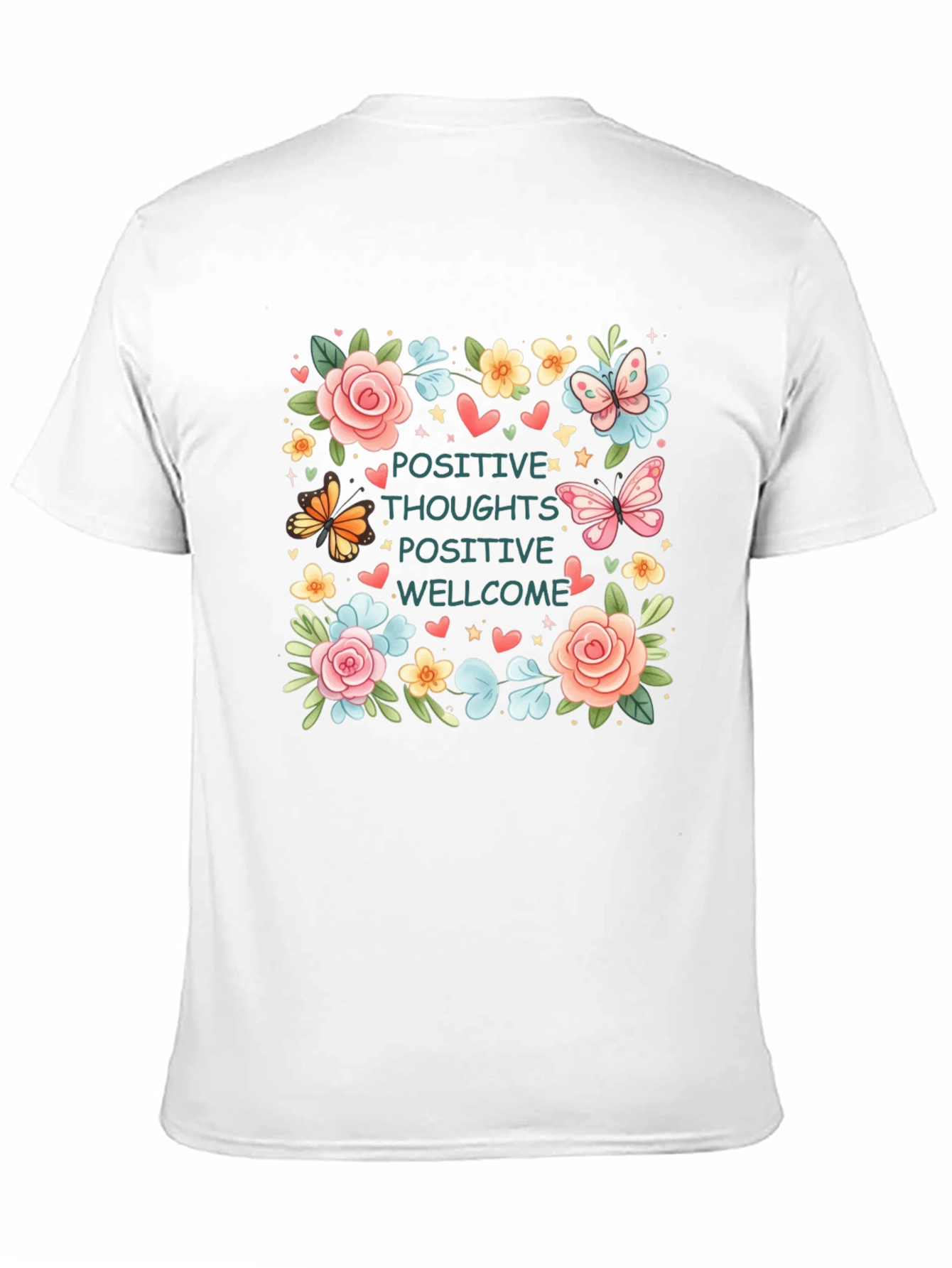 Positive Thoughts Graphic T-Shirt