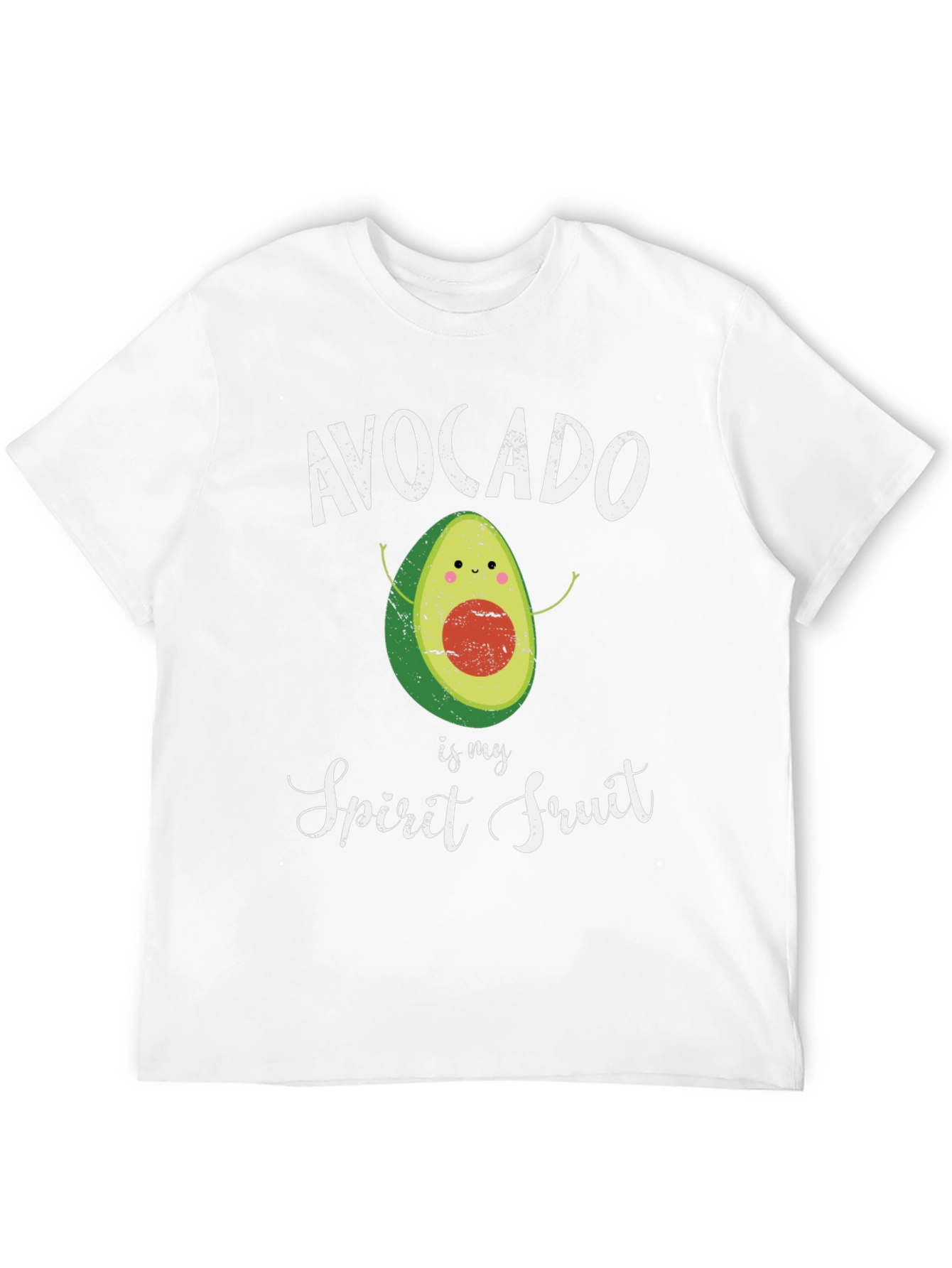 Avocado Spirit Fruit Graphic T-Shirt