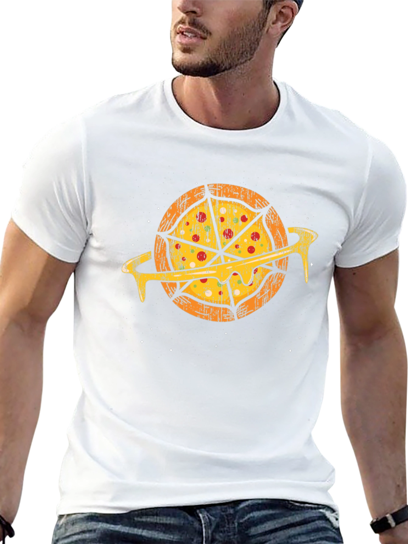 Pizza Planet Graphic T-Shirt - Unique Foodie Style
