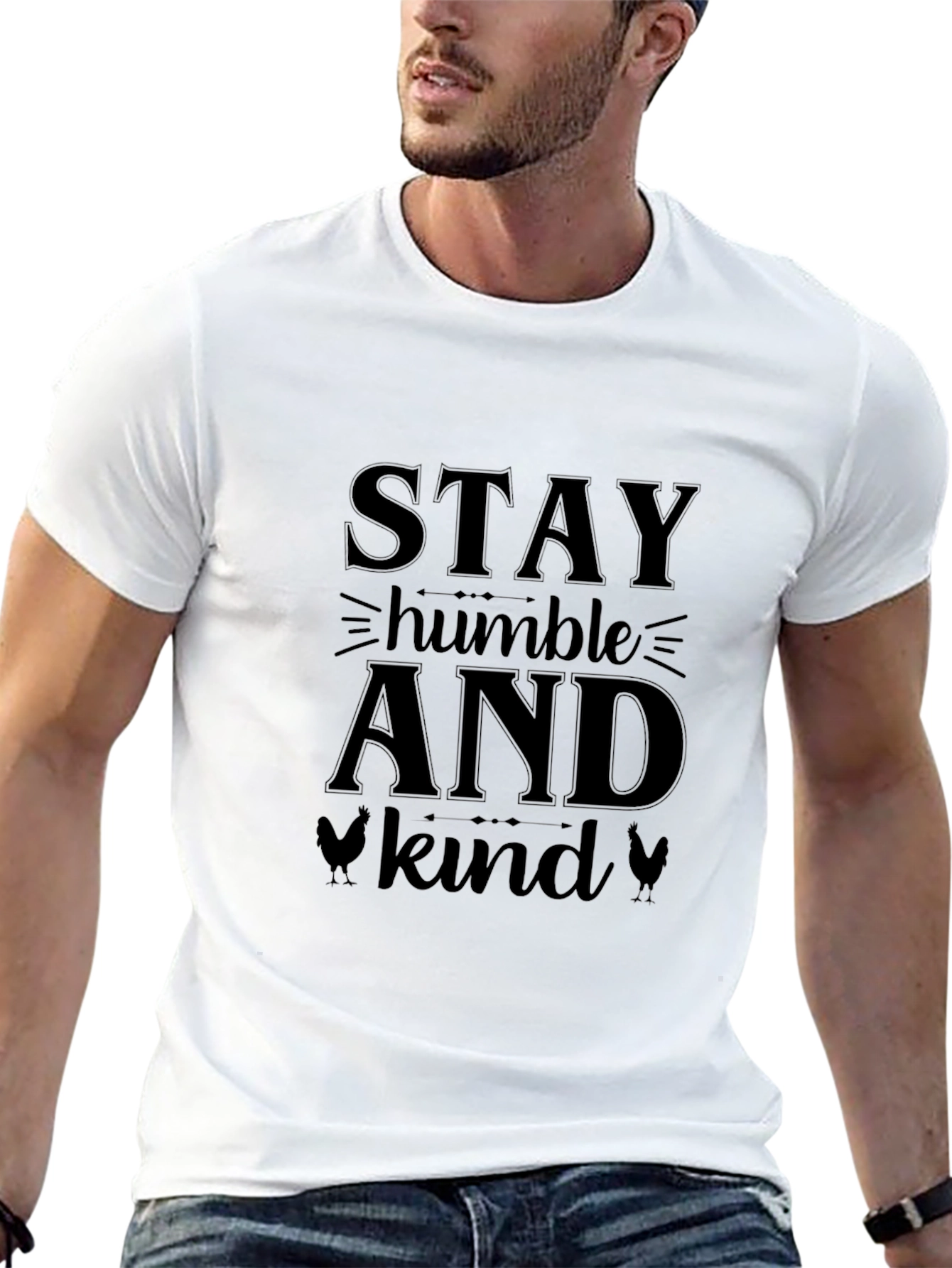 Stay Humble and Kind Black T-Shirt