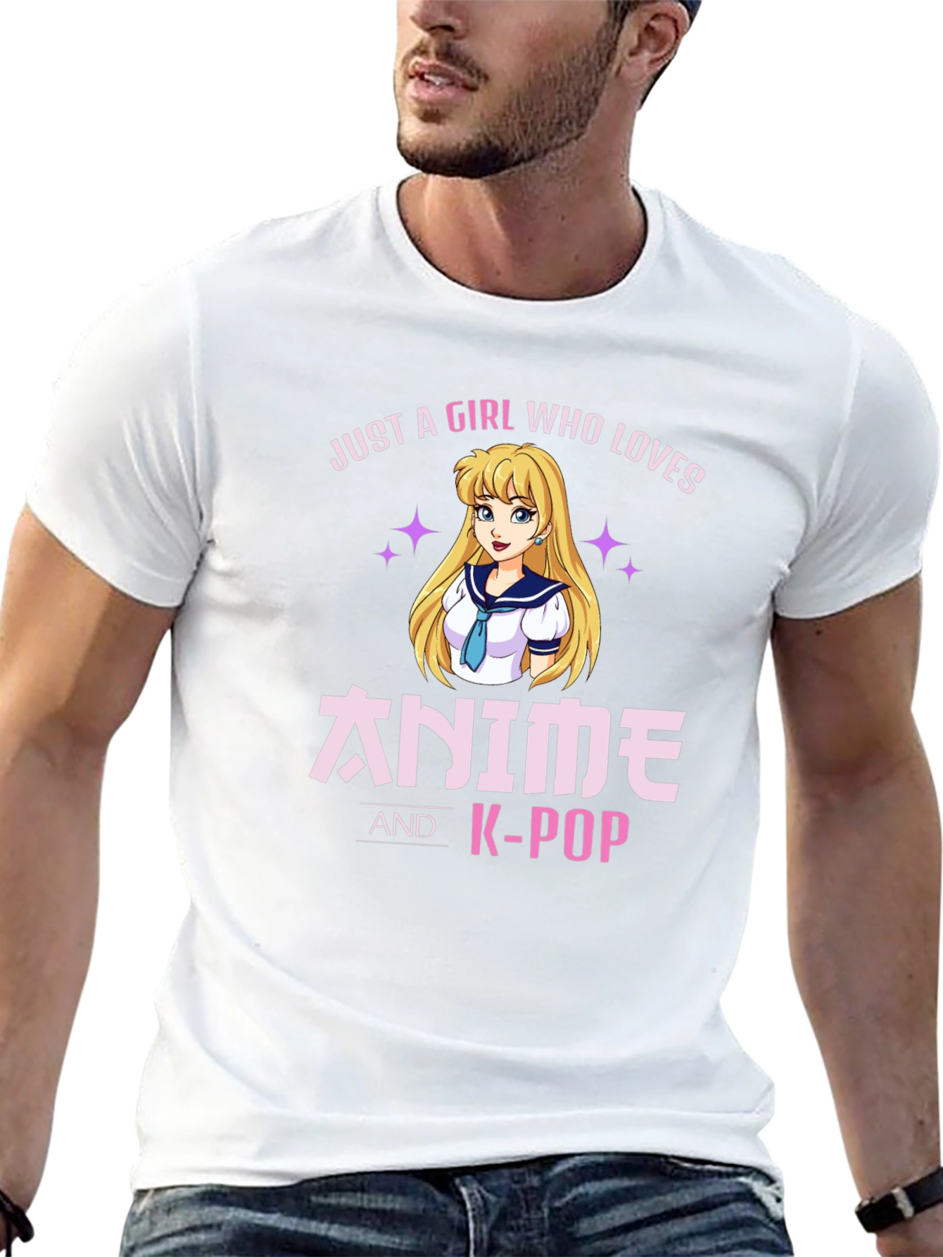 Anime & K-Pop Girl T-Shirt - Otaku Fashion