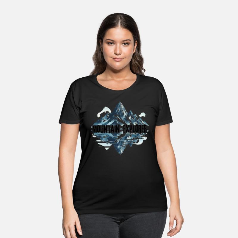 A Rugged of a Reflected Mountain Range T-Shirt