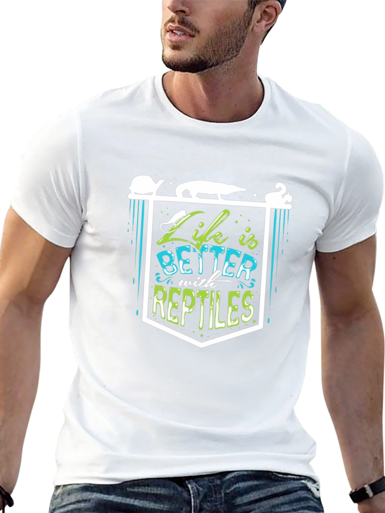 Reptile Lover T-Shirt: Life is Better with Reptiles