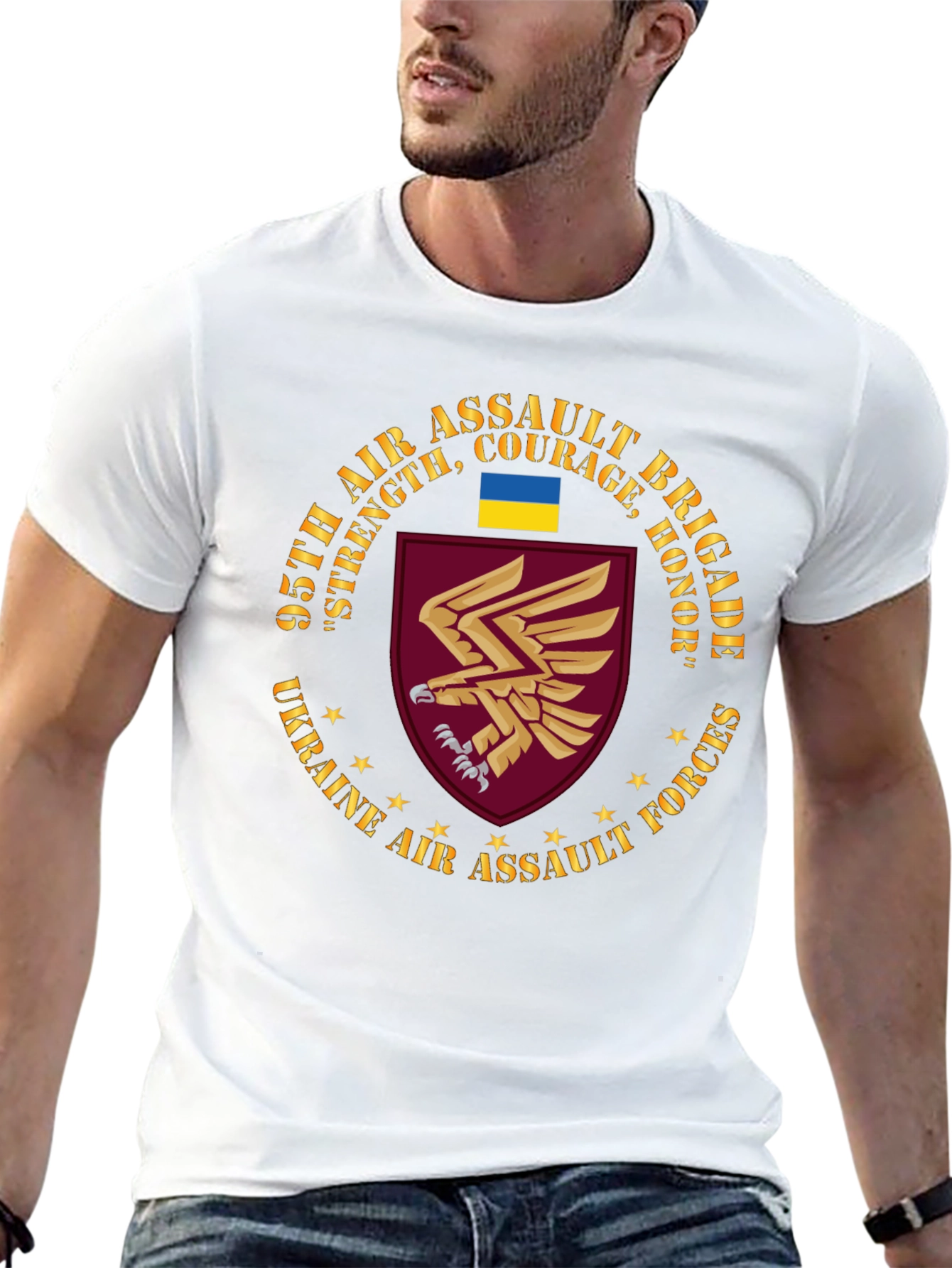 Ukraine 95th Air Assault Brigade T-Shirt