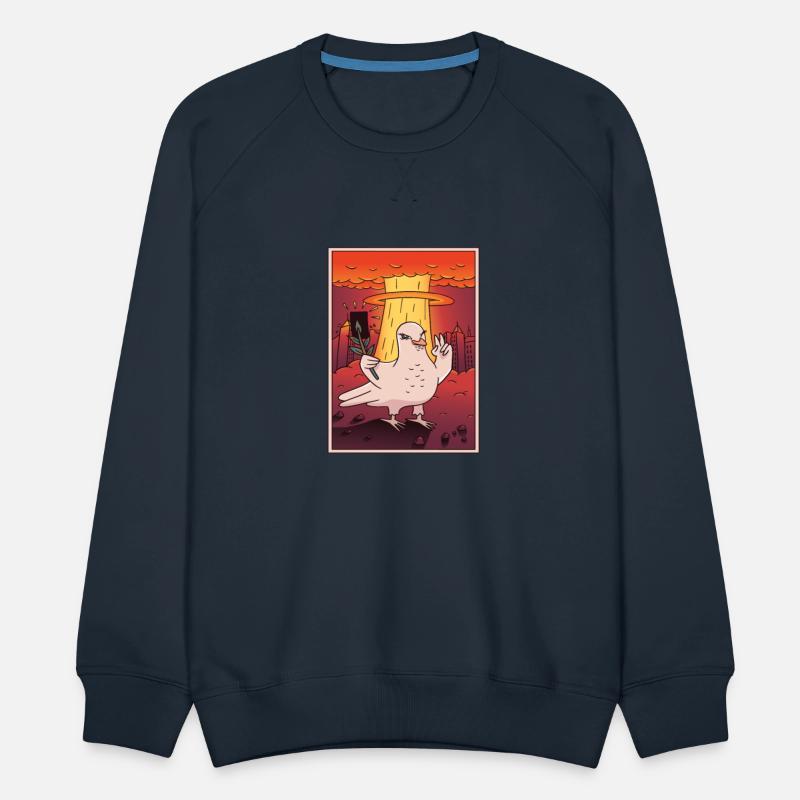 Atomic dove apocalypse prevention peace symbol