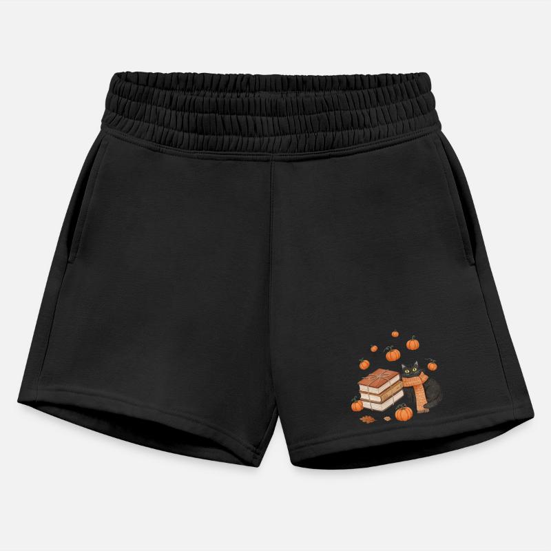 Autumn Cozy Cats and Pumpkin Books