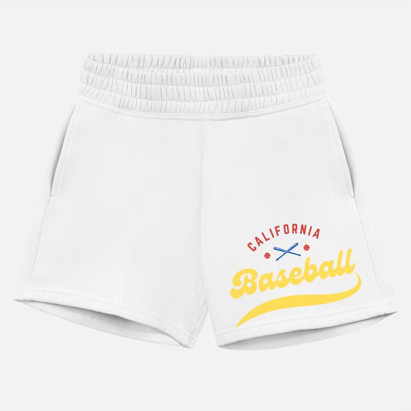 Blue Red Retro Classic California Baseball