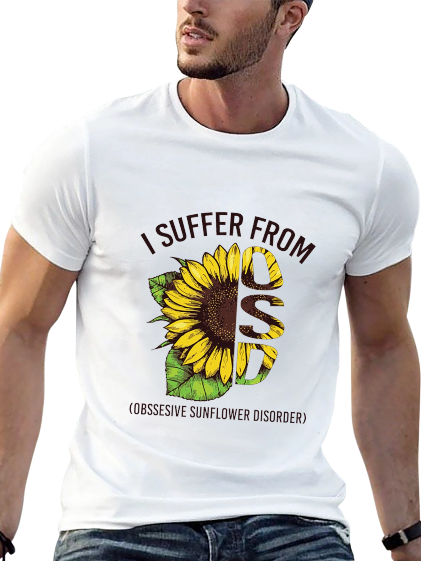 Sunflower Disorder T-Shirt - Unique Graphic Tee