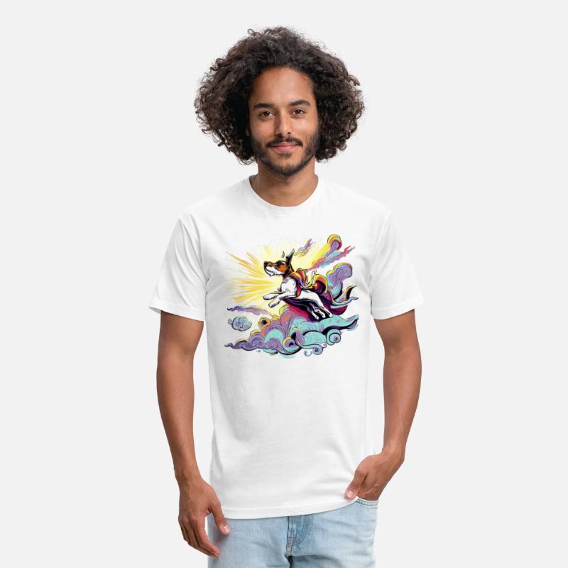 Boundless Skies: Jack Russell Terrier in Flight