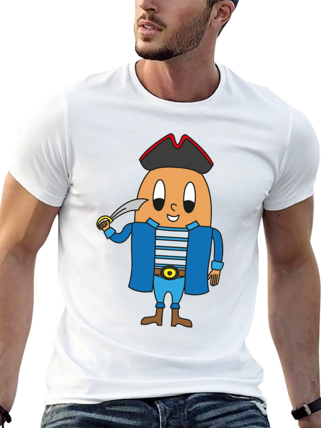Egg Pirate Graphic Tee