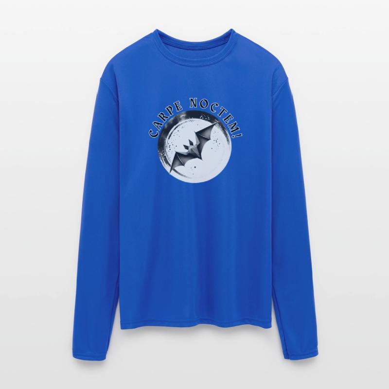 Carpe Noctem! Seize the Night - Bat on the Moon.