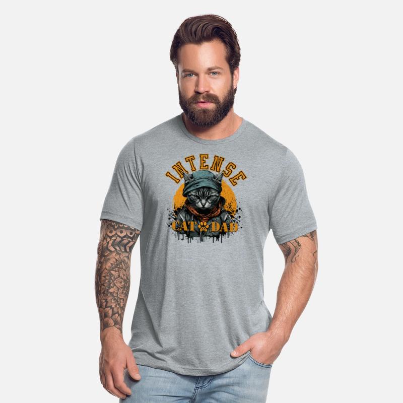 CAT DAD INTENSE Cats and Kittens Design