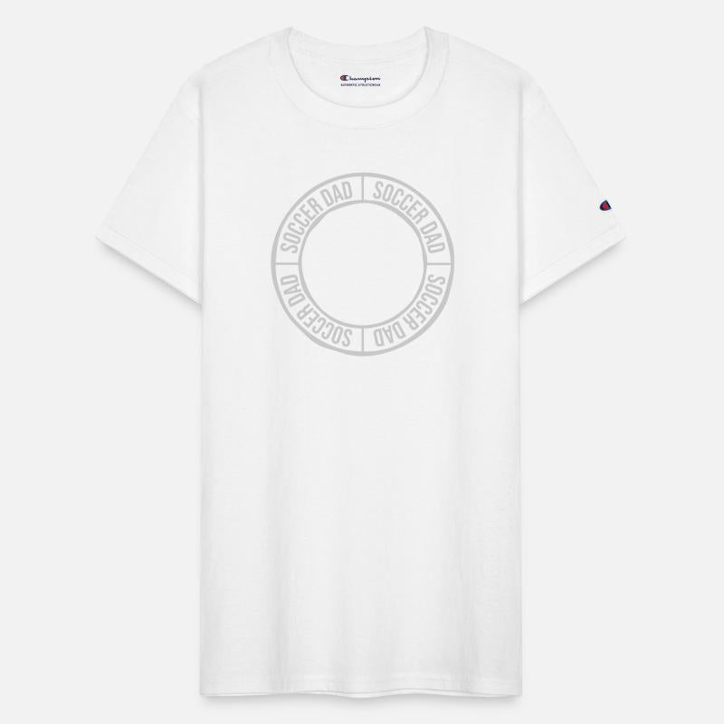 circle soccer dad logo