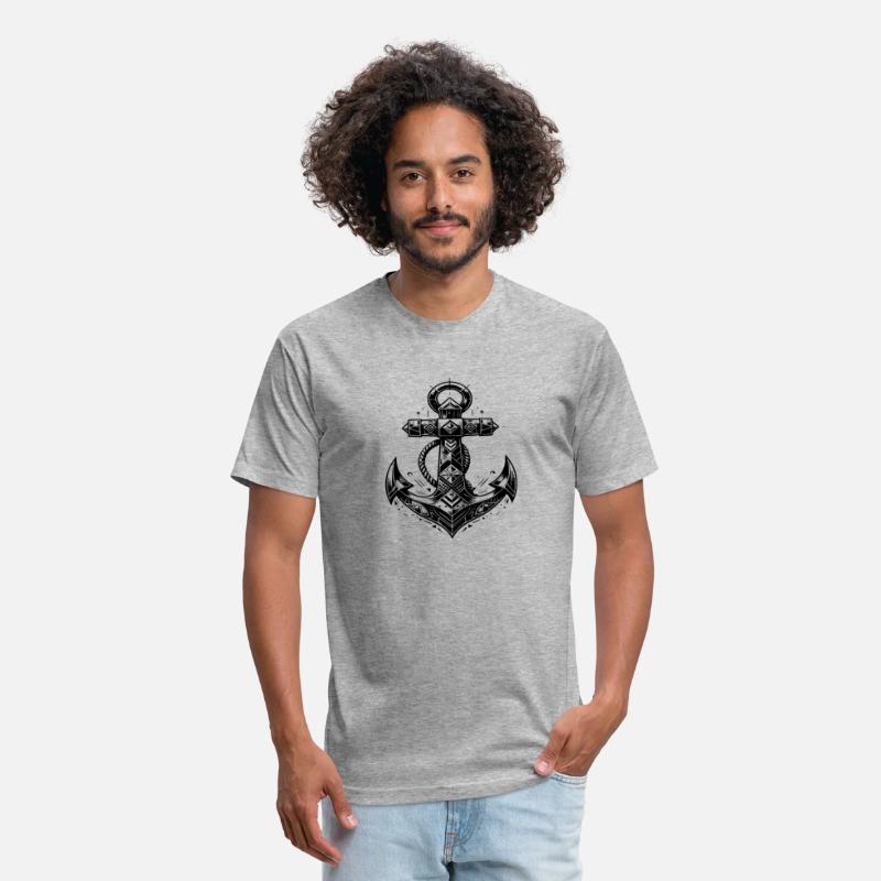 Classic Tattoo Anchor Elegant Sketch Style
