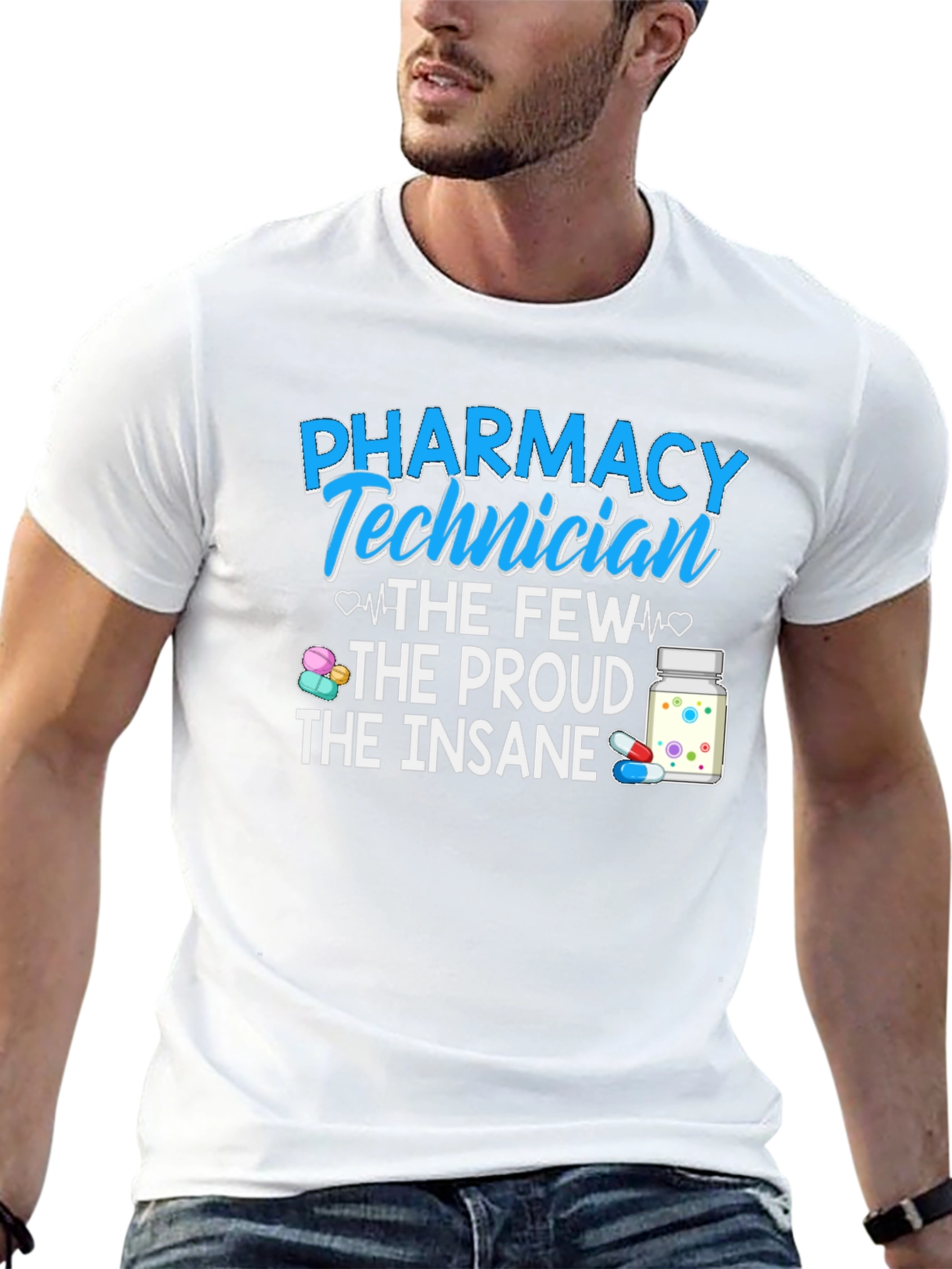 Pharmacy Technician Proud Insane T-Shirt