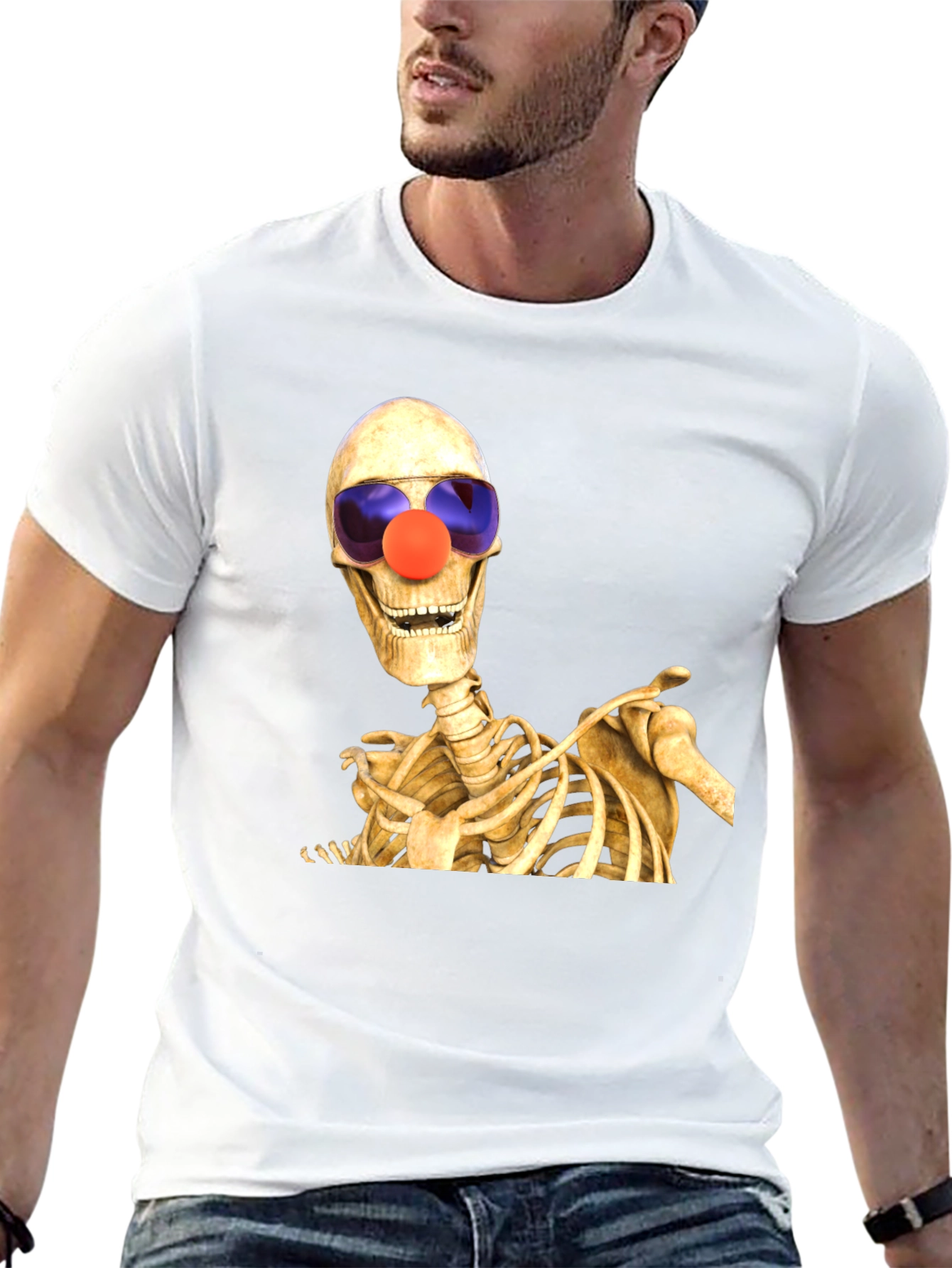 Skeleton Clown T-Shirt