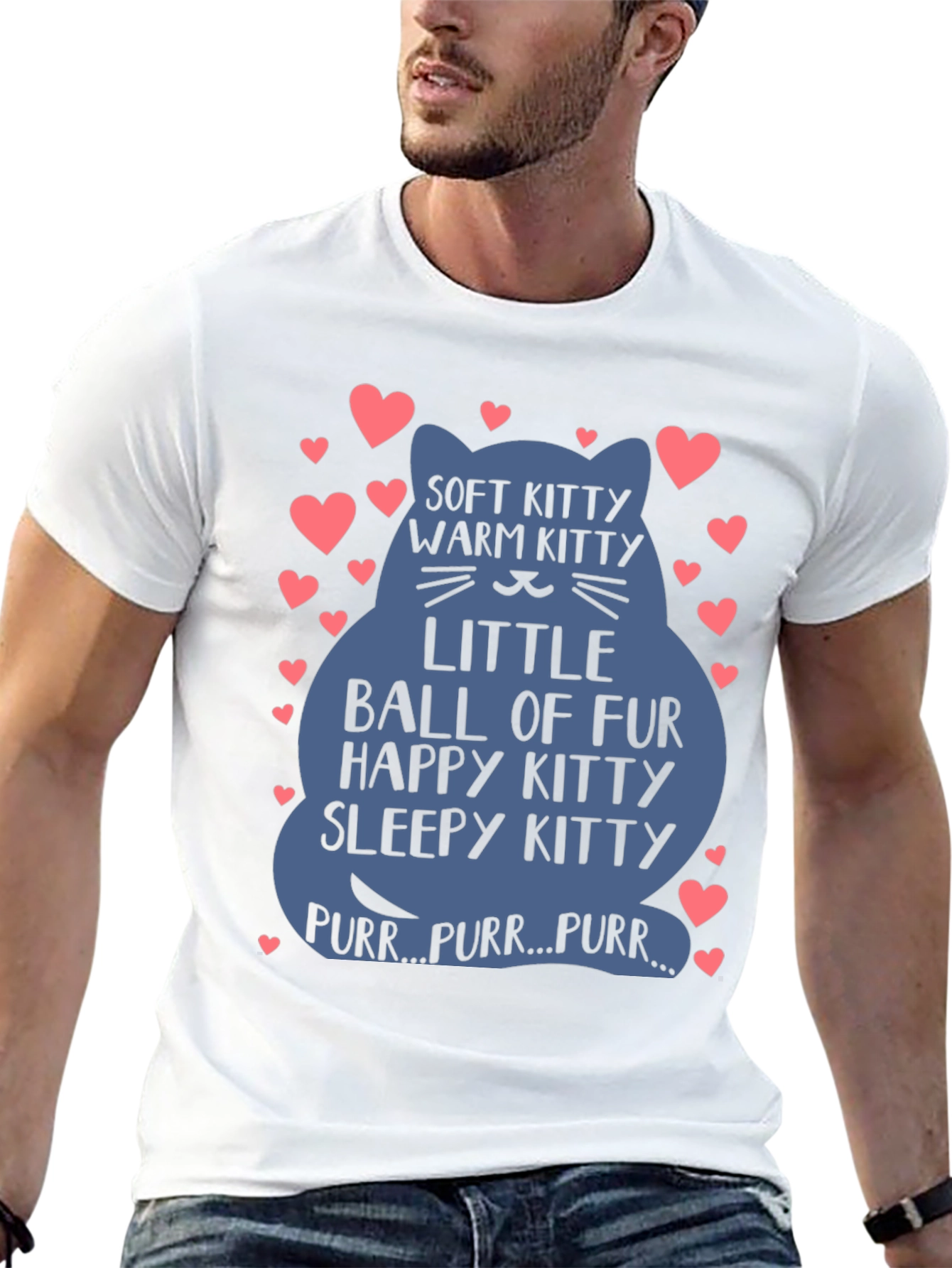 Soft Kitty Cat Lover T-Shirt