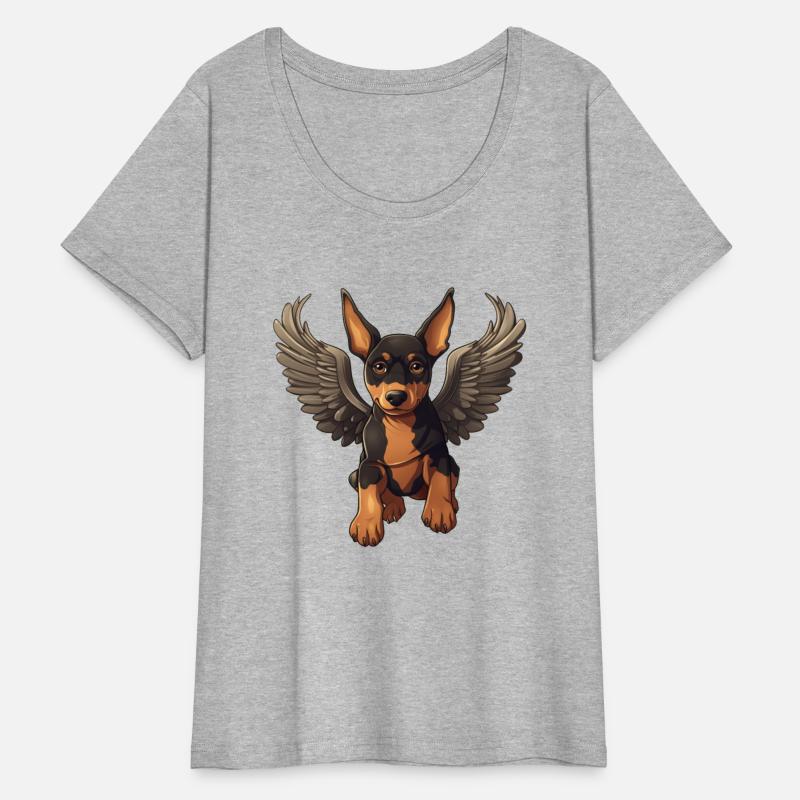 Doberman Angel Puppy Design