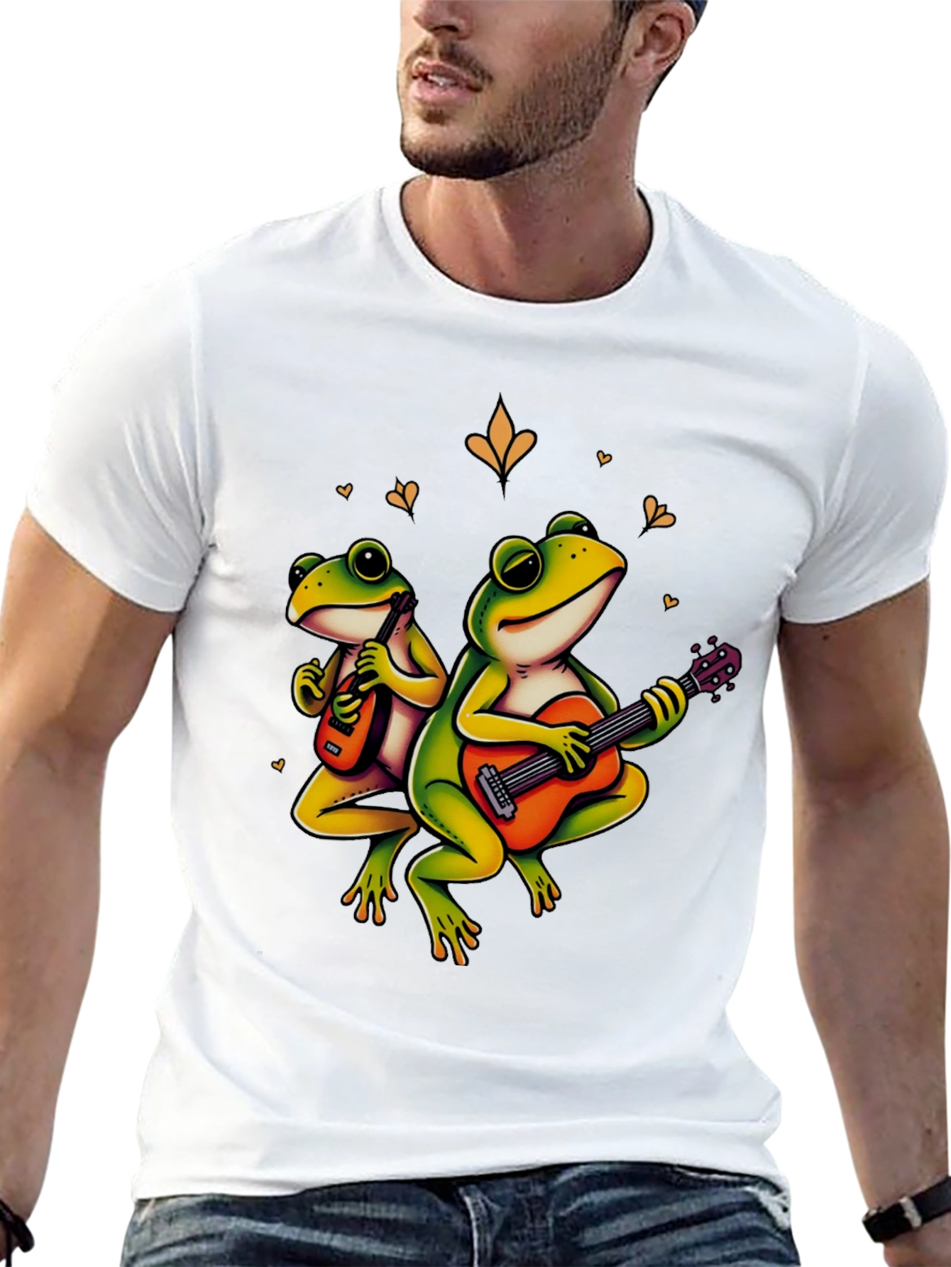 Frog Band Graphic T-Shirt