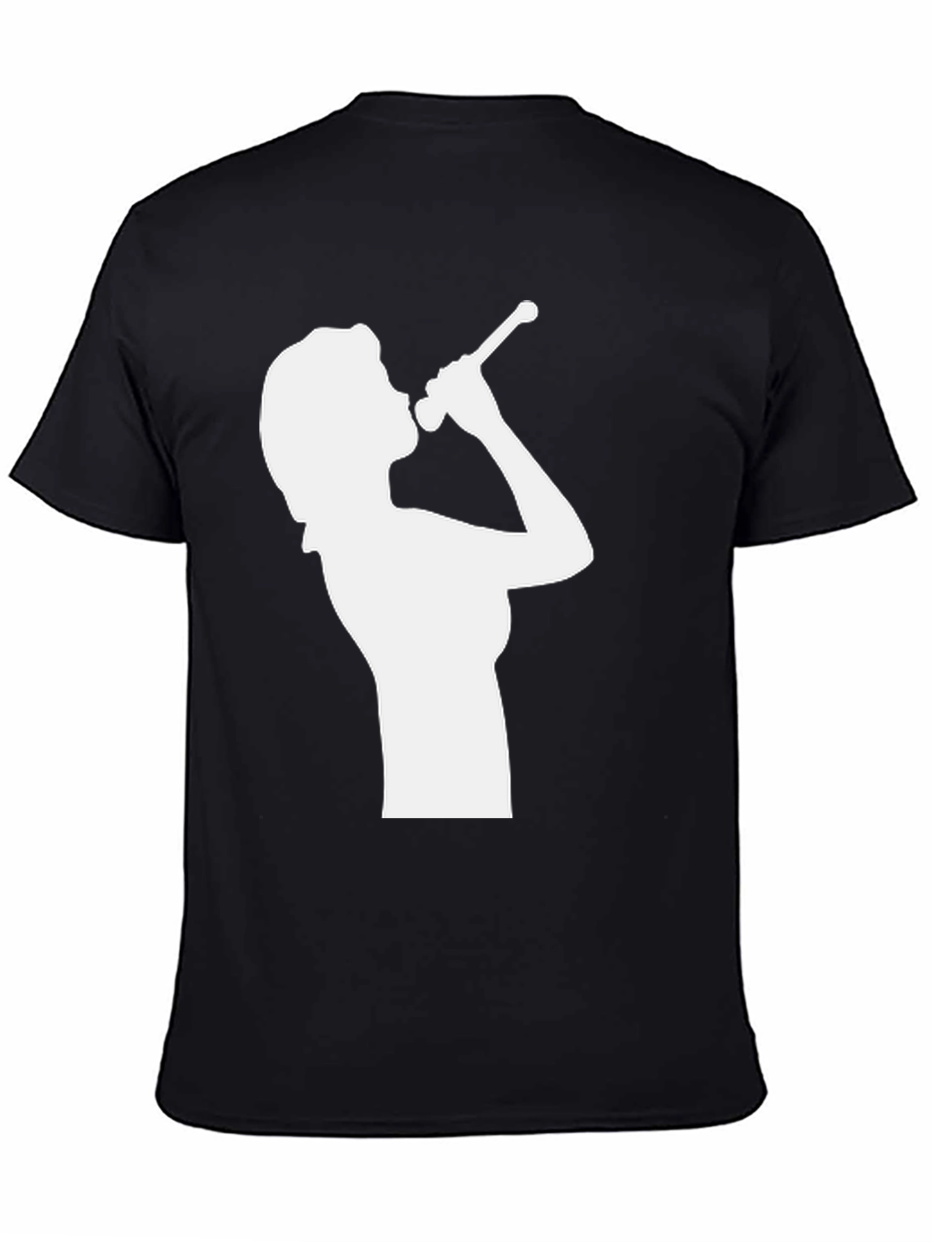Silhouette Singer Graphic T-Shirt