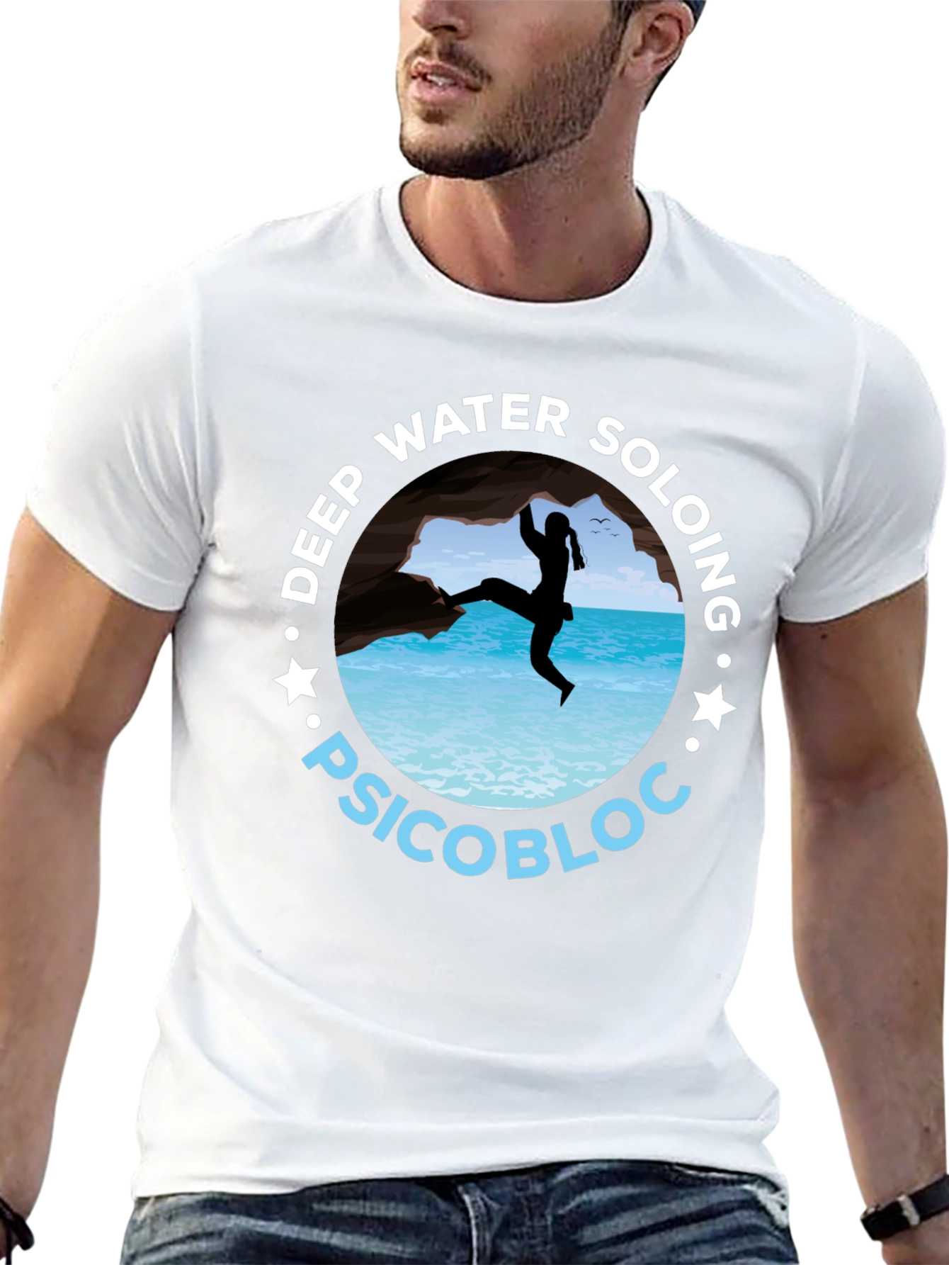 Deep Water Soloing Psicobloc T-Shirt