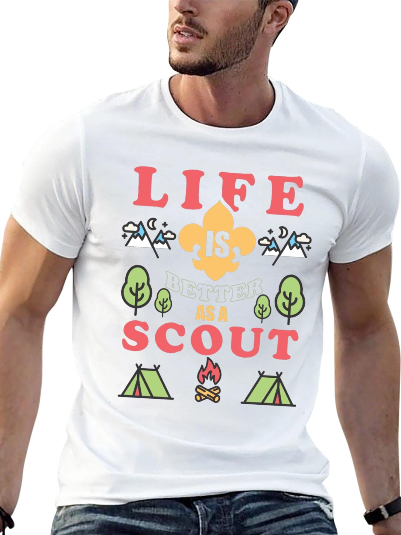 Life Is Better As a Scout Graphic T-Shirt