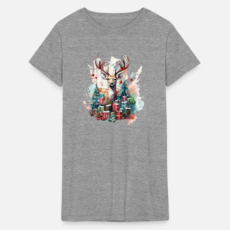 Festive holiday Preparation reindeer Xmas gifts