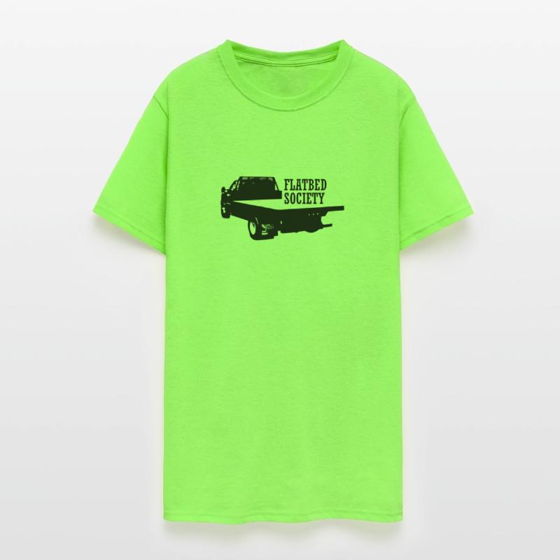 Flatbed society logo black