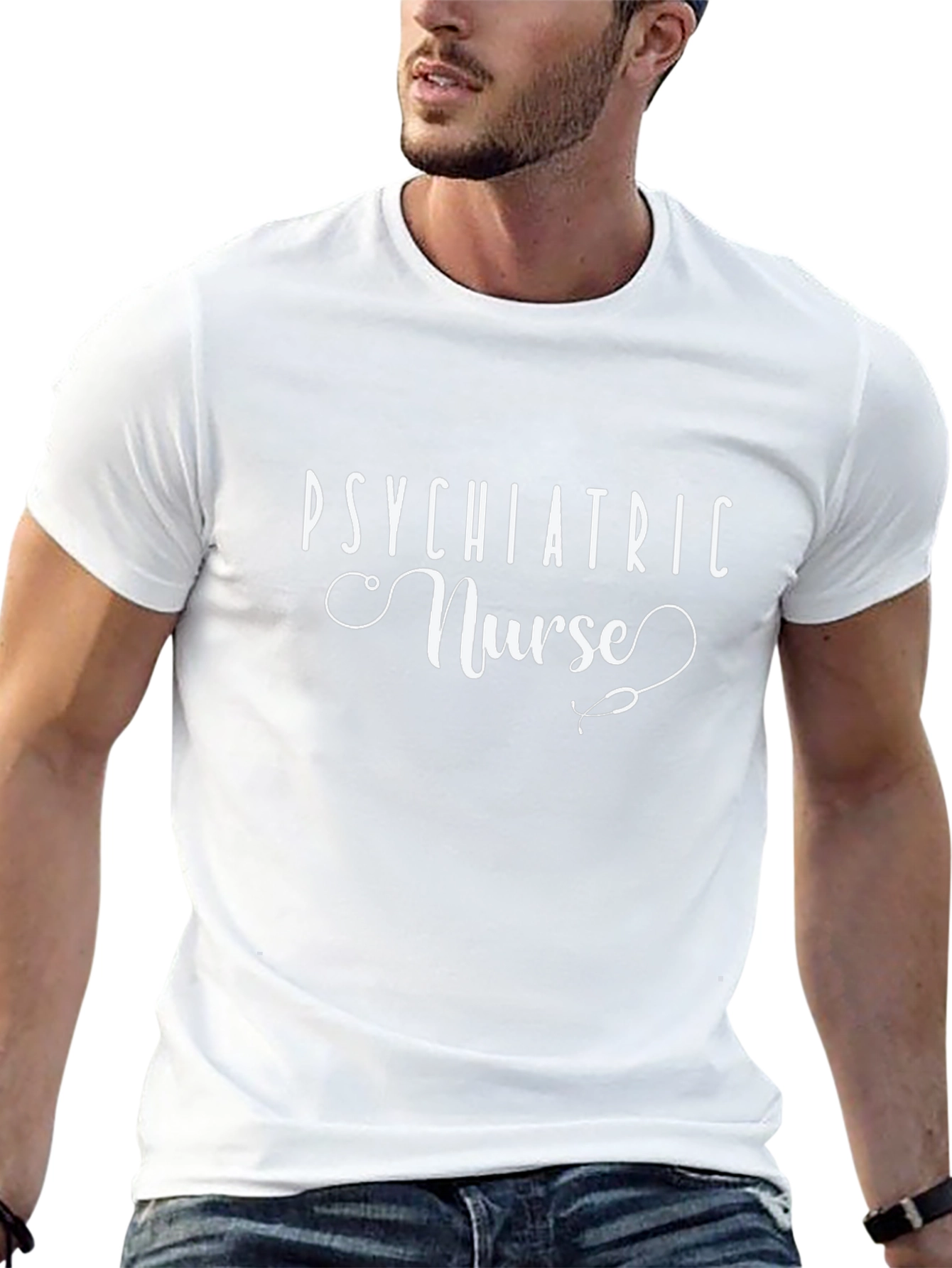 Psychiatric Nurse T-Shirt - Mental Health RN Tee