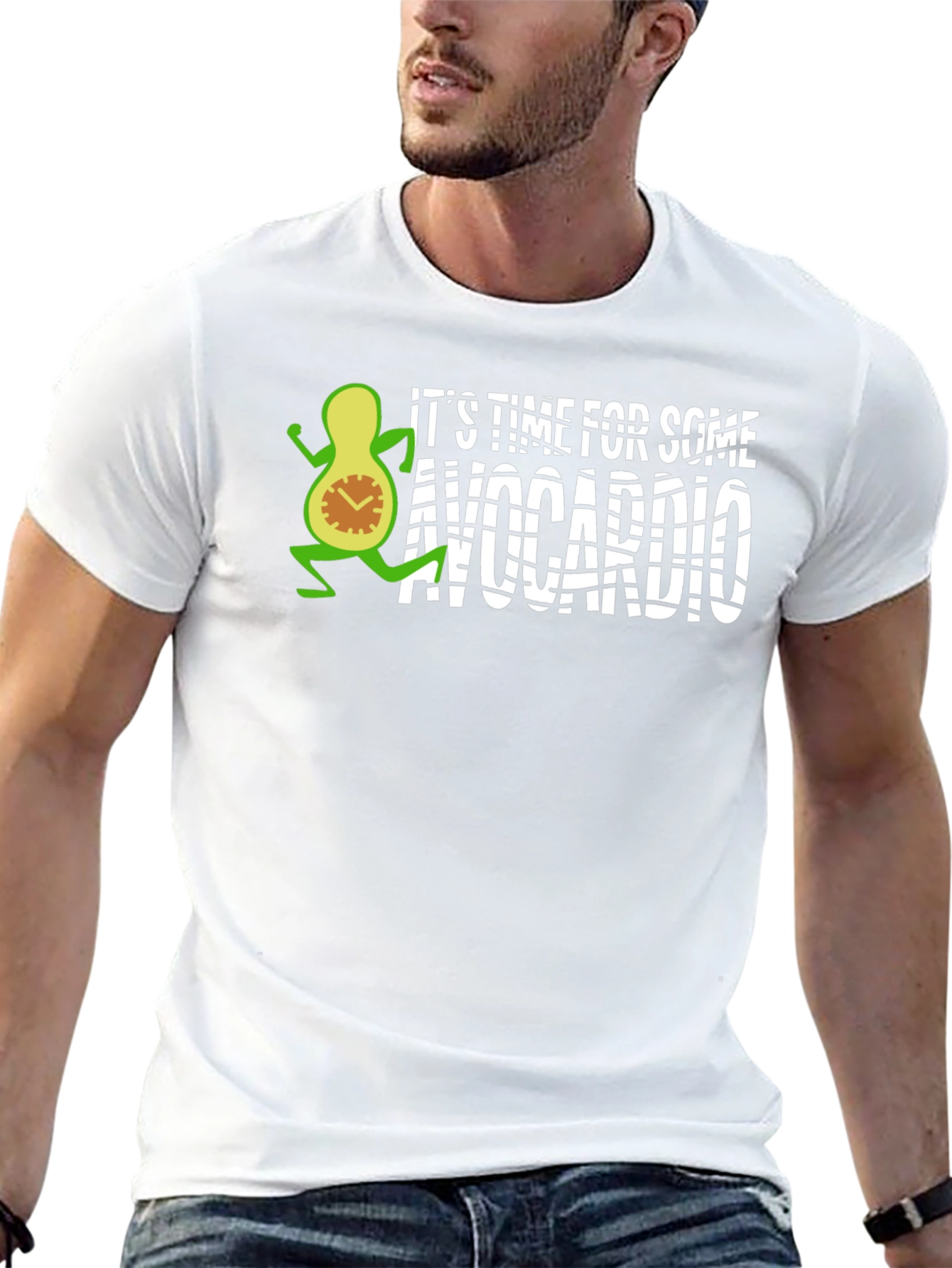 Avocardio Funny Workout T-Shirt