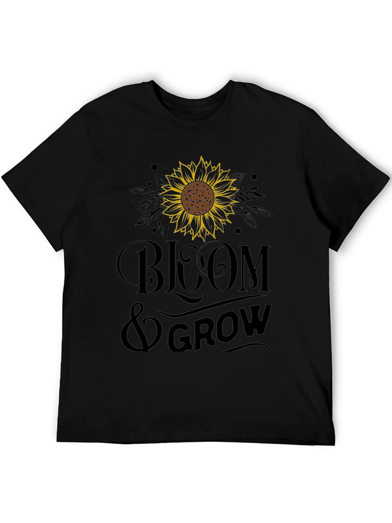 Bloom & Grow Sunflower Graphic T-Shirt