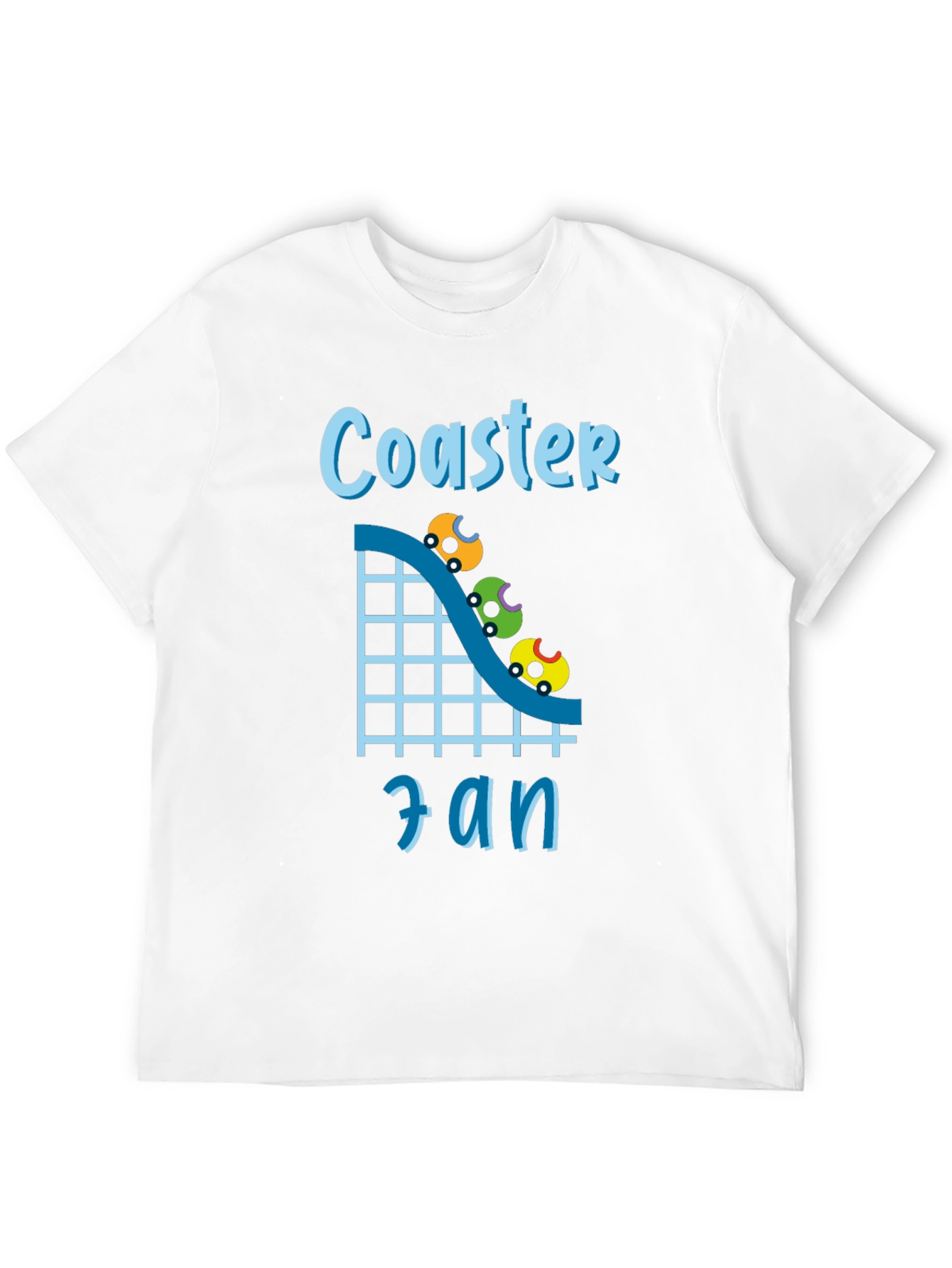 Coaster Fan Graphic Tee - Thrill Ride Enthusiast Shirt