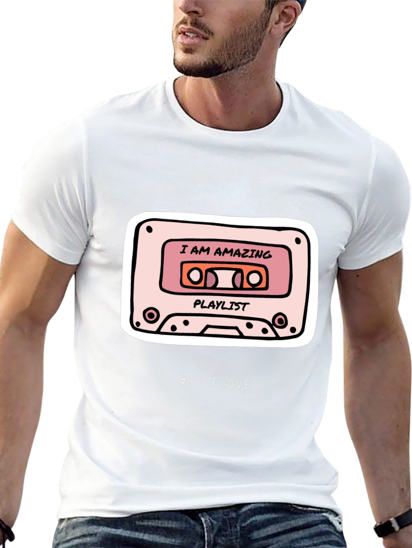 I AM AMAZING Playlist T-Shirt - #SELFLOVE