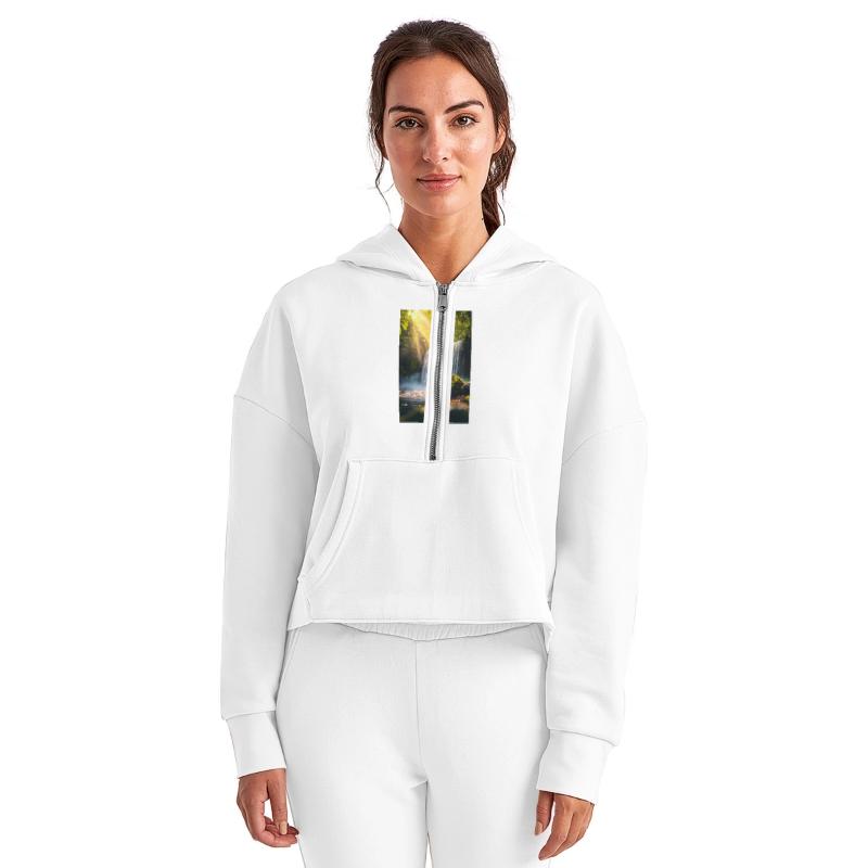 Golden Light Waterfall Escape