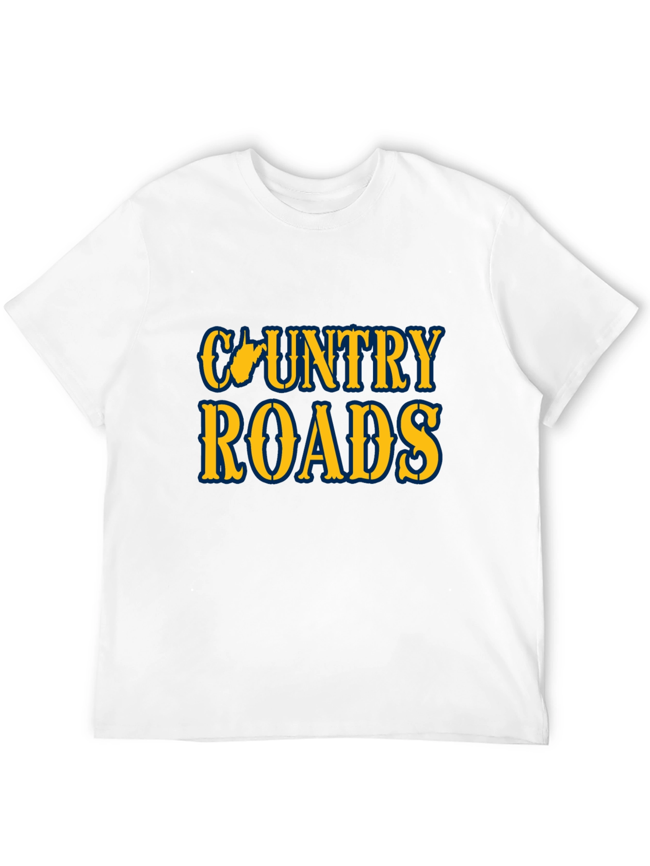 Country Roads Graphic Tee - Black