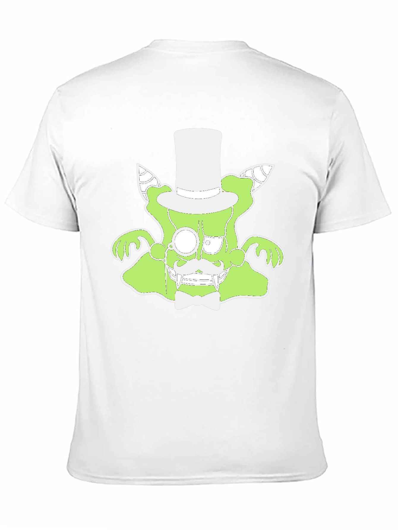Monster Top Hat Tee - Unique Graphic T-Shirt