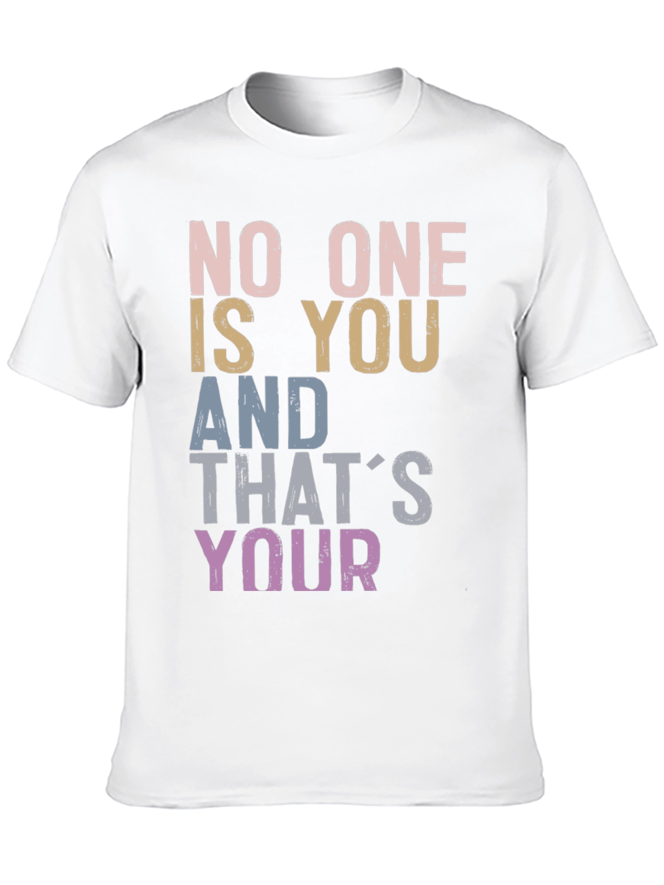 Inspirational Graphic Tee - Be You