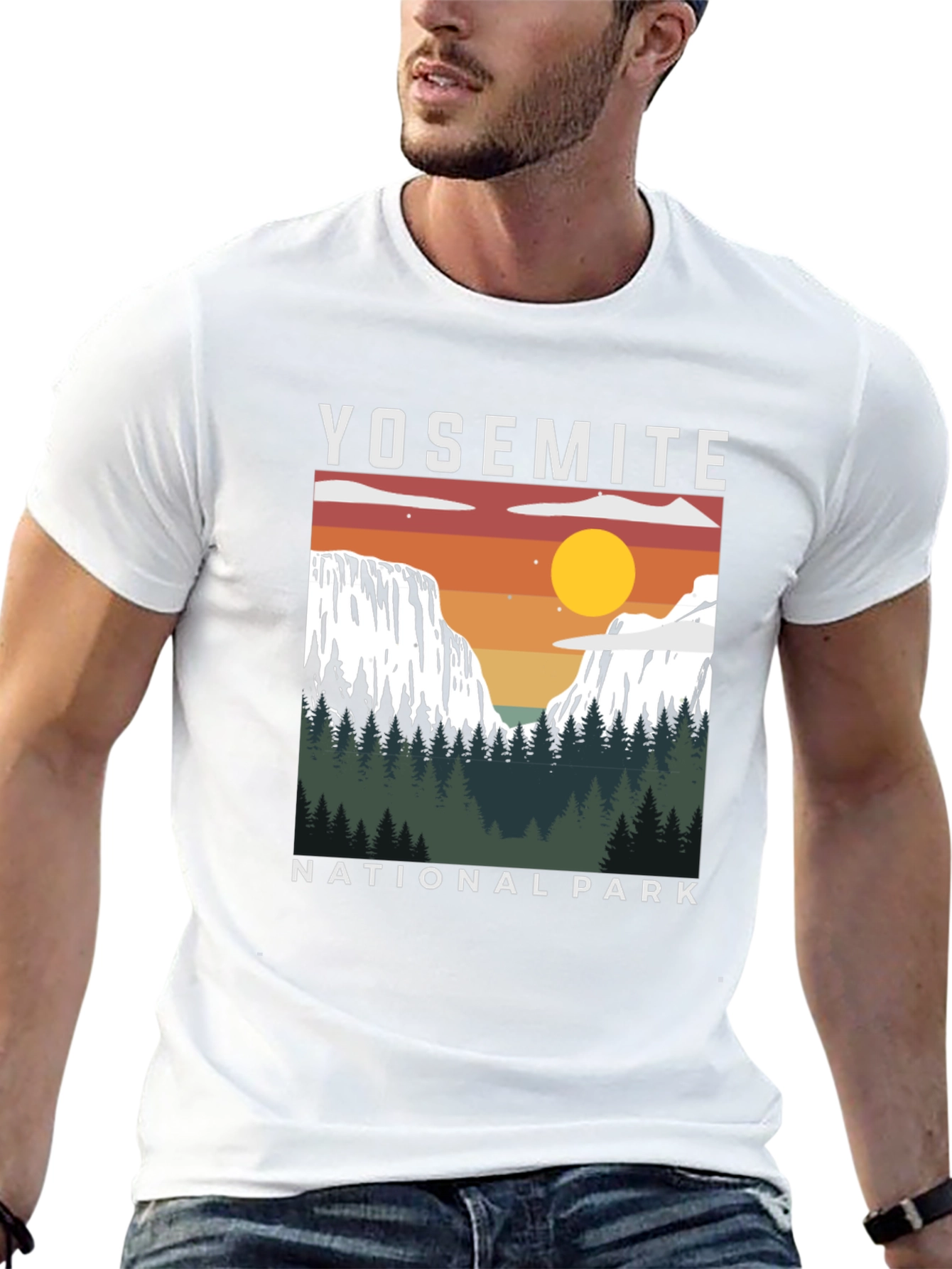 Yosemite National Park Graphic Tee