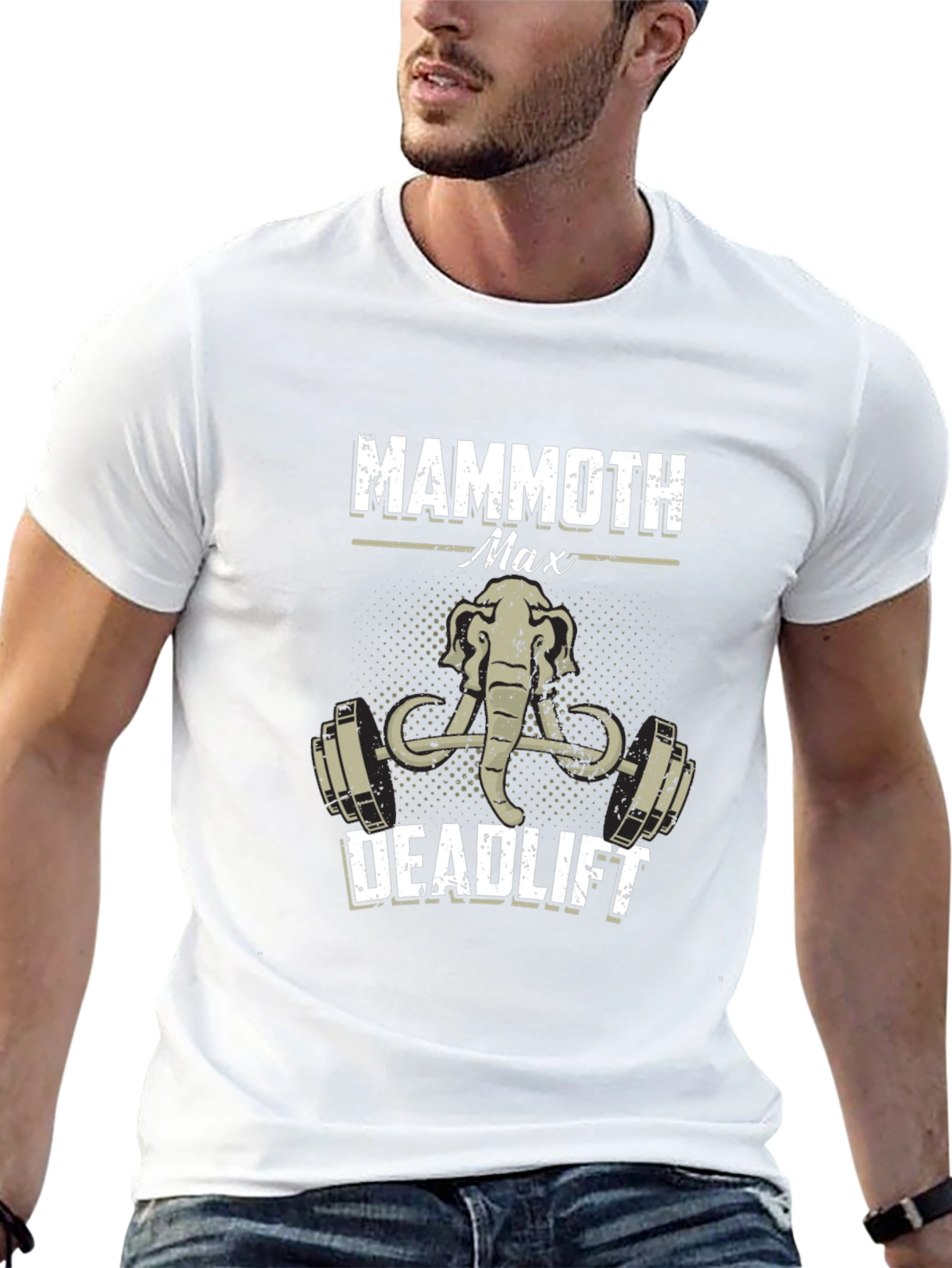 Mammoth Max Deadlift T-Shirt - Weightlifting Tee