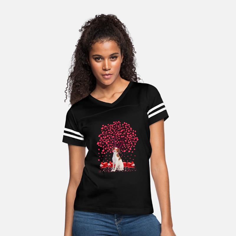 He Tree Brittany Spaniel Dog Valentine'S Day