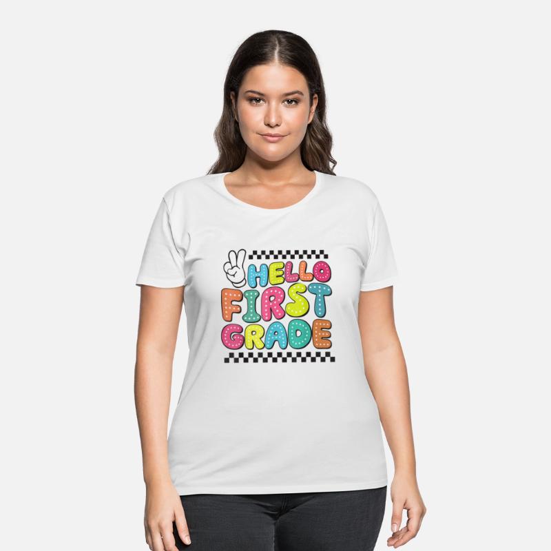 Hello First Grade Funny 1st Grade Team 1st Day of